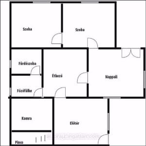 110 m2-es 3 szobás jó állapotú családi Ház  - Mélykút - kép 2