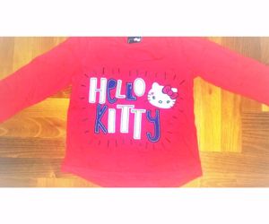 92/98 Cuki Hello Kitty piros póló felső ikreknek is 2.  - kép 7