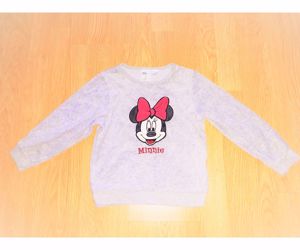 104 újszerű H&M cuki  Minnie egér mintás plüss pulóver póló felső - kép 2