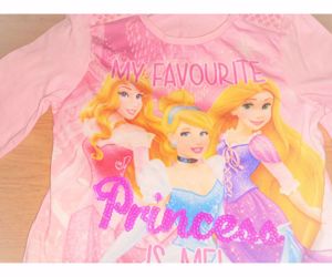98 Új címkés Disney Priness cuki 3 hercegnős flitteres ruha tunika felső  - kép 12