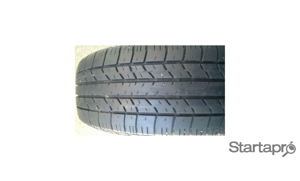 Eladó 1db 14-es 4x100-as Toyota lemezfelni 175/65R14 Bridgestone nyári gumival - kép 2