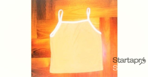 80, AFEIL édi virágos vállpántos pamut póló, tunika, felső  - kép 5