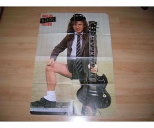 ac/dc-angus Young poster