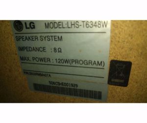 lg Subwofer lsh-t6348w 8ohm - kép 2