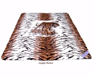 Bárány merino gyapjú takaró Tigris Mintás 140*200cm 450g m2