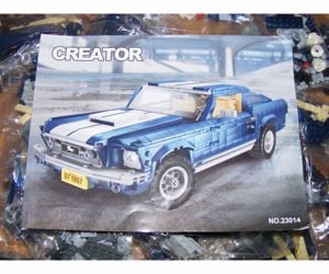 Lego komp. Creator 10265 1967 Ford Mustang Sportautó 1470db új