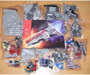 Lego komp. Star Wars 8039 Venator osztályú Köztársasági Harci Cirkáló 1218db ÚJ - kép 4