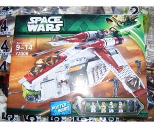 Lego komp. Star Wars 75021 Köztársasági Republic Gunship 1228db Lepin új - kép 3