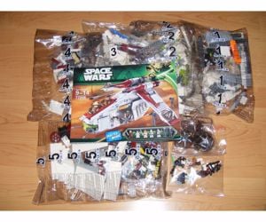 Lego komp. Star Wars 75021 Köztársasági Republic Gunship 1228db Lepin új - kép 5