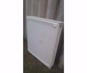 Acéllemez radiátor 2 soros 60*52cm légtelenítő szeleppel - kép 2