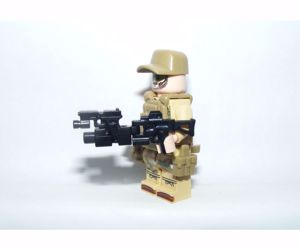 Lego swat Sivatagi Kommandós Anti terrorista figurák katonák 12db katona új - kép 4