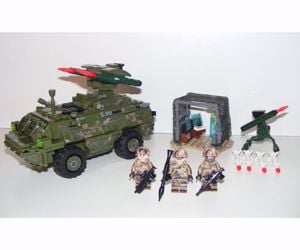 Lego Swat Modern Hadviselés brdm páncélozott felderítő tank + 3 katona új - kép 5