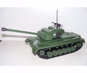 Lego 2. Világháborús Amerikai us Pershing Tank 13x36x15cm 1010db új - kép 11