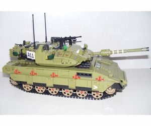 Lego Swat Modern Hadviselés Merkava Israeli tank 1750db +6 katona új - kép 7