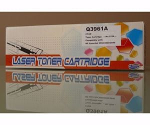 Hp Q3961A nyomtató toner ; 3961A kék toner ; Q3961 ; 3961 ; 122A  kék = 3.961.-Ft - kép 3