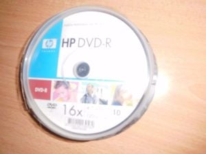 hp dvd - írható dvd 10-es csomagban eladó!