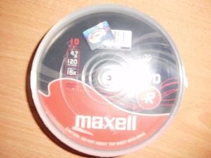 Maxell írható DVD - original csomagban - 10 db eladó!