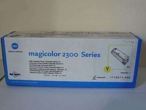 Minolta Magicolor 2300 sárga toner ; minolta qms-2300 , minolta qms2300 eredeti