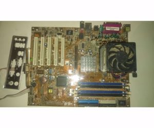 asus pnp800 alaplap Intel Pentium 2,6ghz procival tesztelve