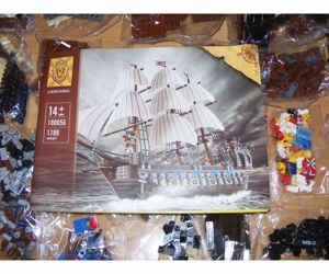 Lego Kalózok Pirates 10210 Imperial Flagship kalóz birodalmi hajó 1664db Lepin új - kép 5