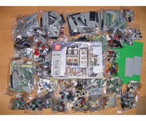 Lego komp. Creator 10185 Green Grocer 2352db Moduláris Ház Lepin új - kép 5