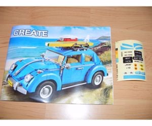 Lego komp. Creator 10252 Bogár vw Beetle 1167db új - kép 6