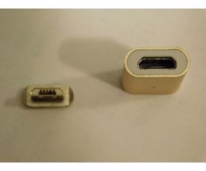 Mágneses micro USB töltő adapter+2 db mágneses fej 2,4 Amper ingyenes postázással eladó - kép 13