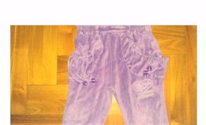 92  Cuki világos lila szivecskés plüss kantáros nadrág naci  - kép 11