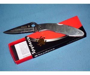 Új!!! Dobozos Spyderco Police full fém nr.1 - kép 5