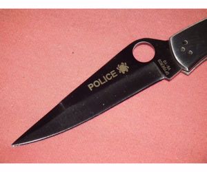 Új!!! Dobozos Spyderco Police full fém nr.2 - kép 6