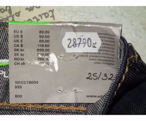 NOS EDC by Esprit Play címkés lány farmernadrág minőségi farmer nadrág - kép 7
