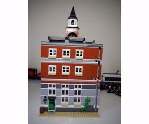 Lego komp. Creator 10224 Városháza Town Hall 2900db Lepin új - kép 7