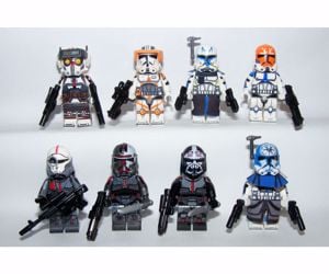 Lego Star Wars figurák The Bad Batch Clone Force 99 Cody Rex Jesse figura új - kép 3