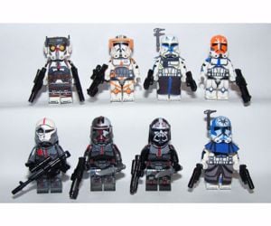 Lego Star Wars figurák The Bad Batch Clone Force 99 Cody Rex Jesse figura új