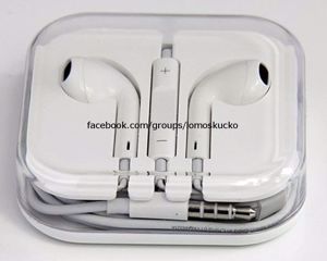 Apple iPhone vezetékes sztereó headset fehér, mikrofonnal