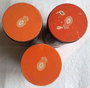Retró Fém doboz Holland kakaópor 3 db - kép 2