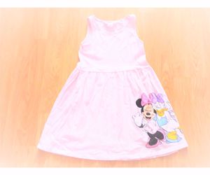 110/116 újszerű 1.kéz cuki H&M Minnie egér Daisy kacsa mintás nyári ruha  - kép 5