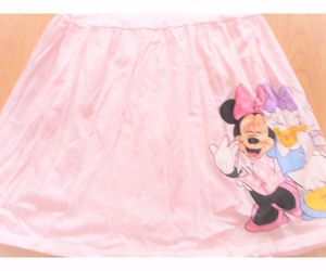 110/116 újszerű 1.kéz cuki H&M Minnie egér Daisy kacsa mintás nyári ruha  - kép 4