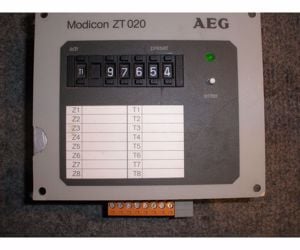 aeg Modicon zt 020 konzol eladó