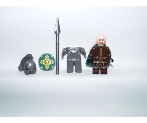 Lego Gyűrűk Ura Hobbit Rohin katonák 10 Rohani katona ló + Theoden király - kép 8