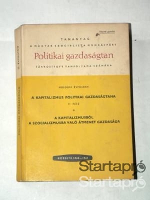 24db könyv Politikai gazdaságtan témában /k32-A-B  - kép 9