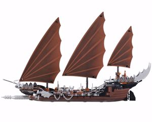 Lego komp. Gyűrűk Ura Hobbit 79008 Rajtaütés a kalózhajón 866db Lepin új - kép 2