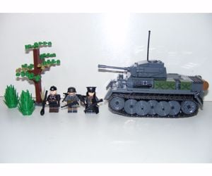 Lego 2. Világháborús Német Panzer ii. Luchs / Lynx vk 13.03 tank 500db új