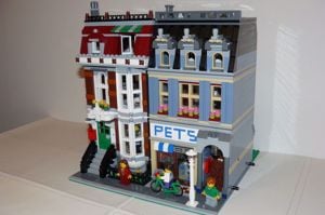 Lego komp. Creator 10218 Pet Shop Kisállat kereskedés 2000db Lepin új  - kép 2