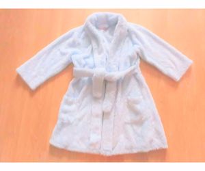 98 Cuki világoskék frottír fürdőköpeny köntös felső - kép 2