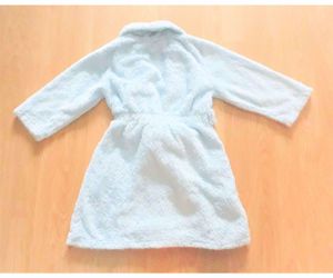 98 Cuki világoskék frottír fürdőköpeny köntös felső - kép 4