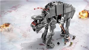 Lego komp. Star Wars 75189 Első rendi lépegető at-at 1400db új - kép 5