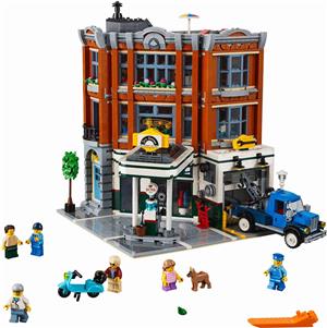 Lego komp. Creator 10264 Corner Garage Sarki Garázs 2600db Lepin új  - kép 2