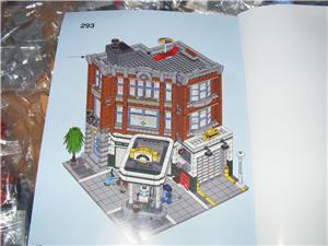 Lego komp. Creator 10264 Corner Garage Sarki Garázs 2600db Lepin új  - kép 12