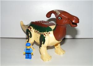 Lego Jurassic World dinoszaurusz figura dínó Nagy Parasaurolophus Paraszaurolofusz  25cm + hangszóró - kép 10